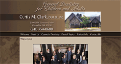 Desktop Screenshot of drcurtisclark.com